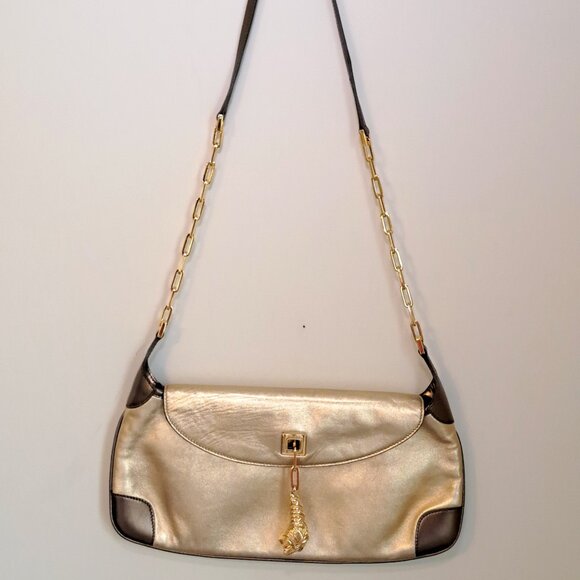 Gucci Handbags - Authentic Gucci Gold Handbag